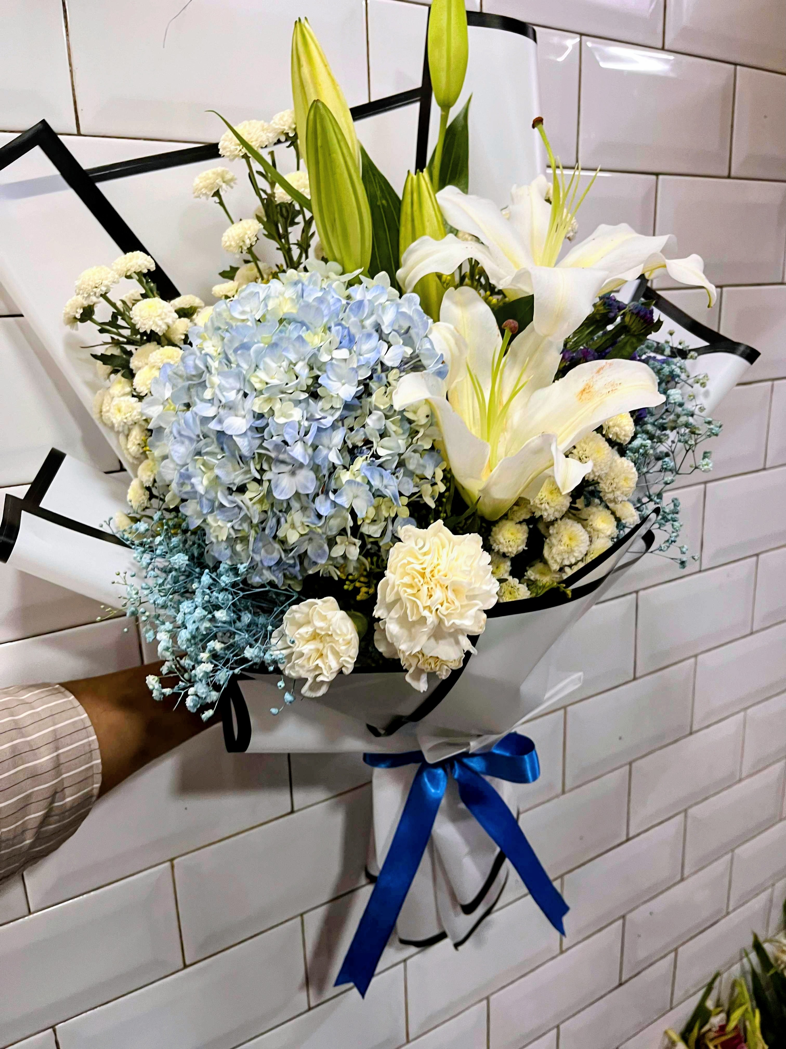 Azure Elegance Bouquet
