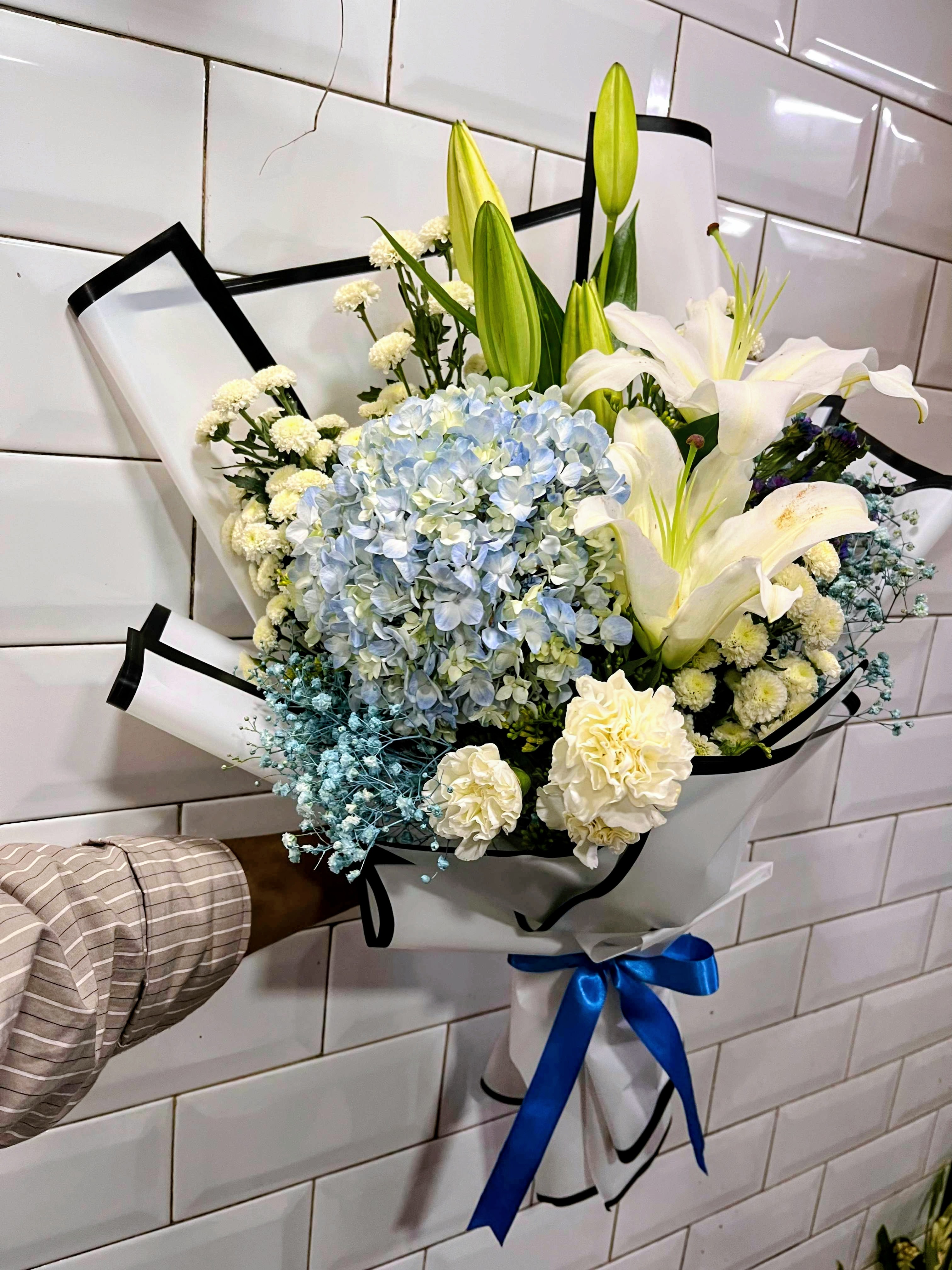 Azure Elegance Bouquet