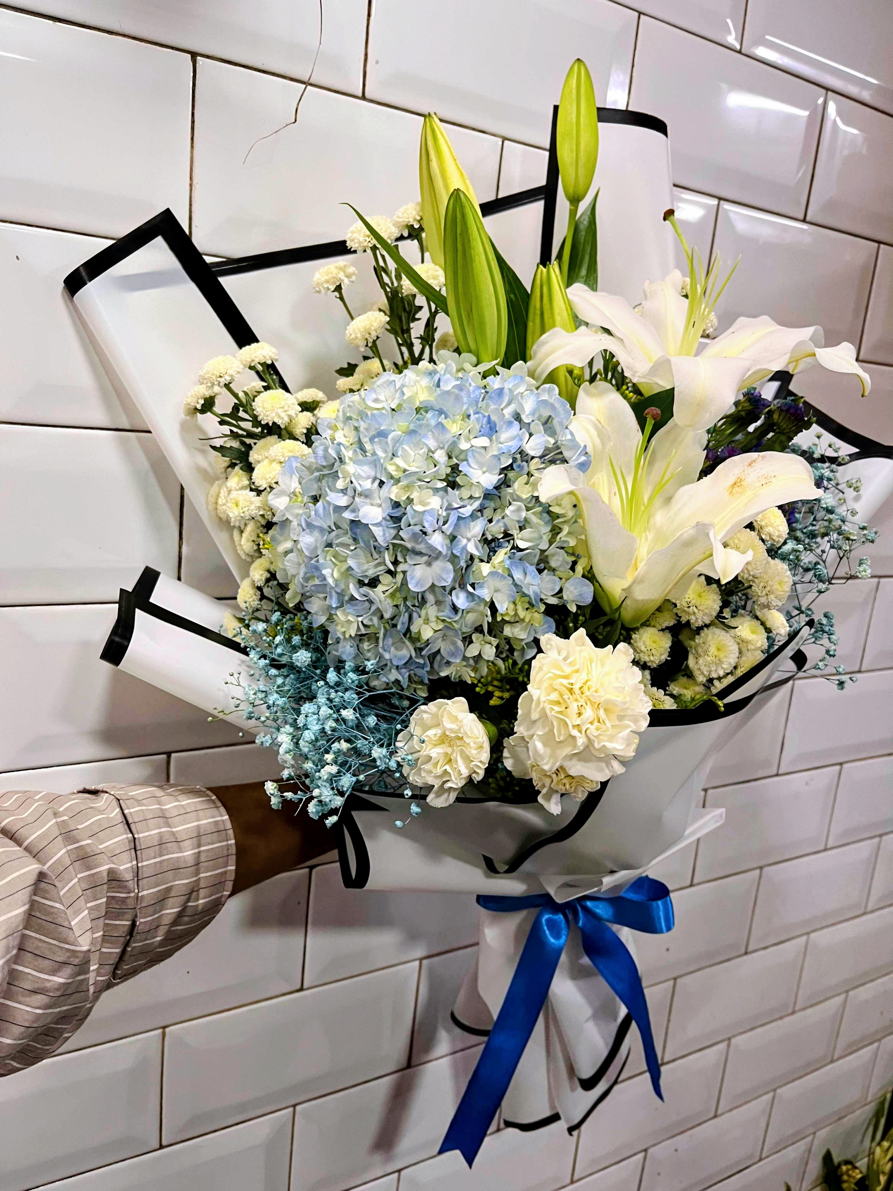 Azure Elegance Bouquet